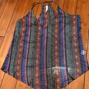 Rory Beca Silk Aztec Cami Top